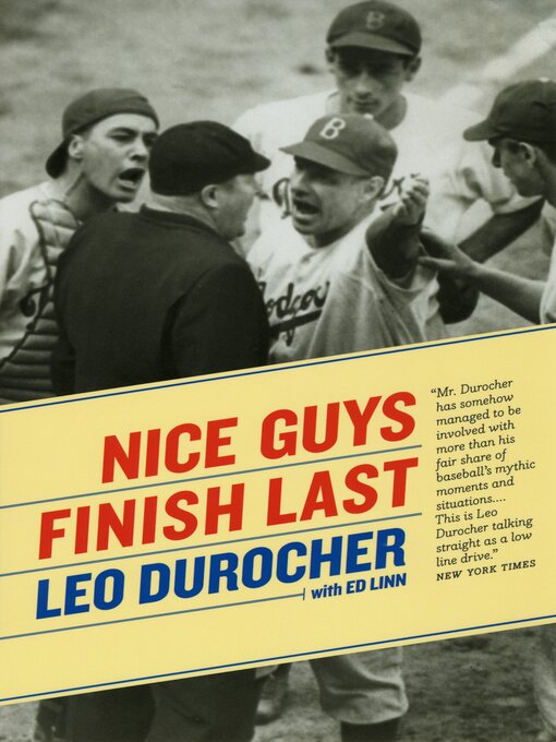 Title details for Nice Guys Finish Last by Leo Durocher - Available